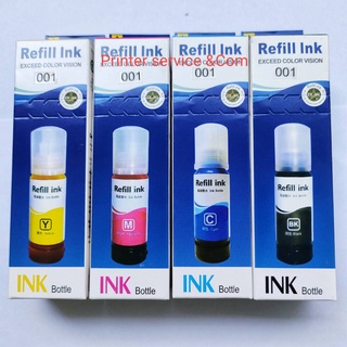 หมึกepson 001 พรีเมียมแท้ 💯% รุ่น L4150 L4160 L6160 L6170 L6190  ขนาด70ml​ สินค้าขายดี