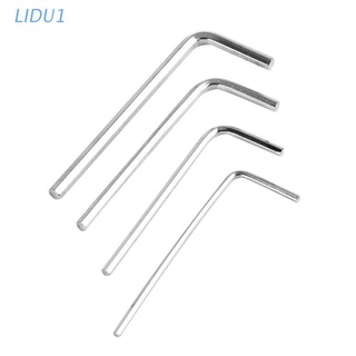 LIDU1  4PCS/SET 1.5MM/2MM/2.5MM/3MM Hex Wrench Hexagon Key Screwdriver Kit Set For Bicycle Motorcycle Repair Tools For 3D Printer Parts