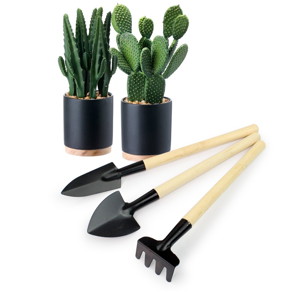 Telecorsa Gardening Tools อุปกรณ์ปลูกต้นไม้ขนาดเล็ก รุ่น Soil-Flock-3-spoons-00h-Boss