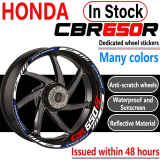 สติกเกอร์สะท้อนแสง กันน้ํา สําหรับติดตกแต่งล้อรถจักรยานยนต์ Honda CBR 650 R CBR650R Series