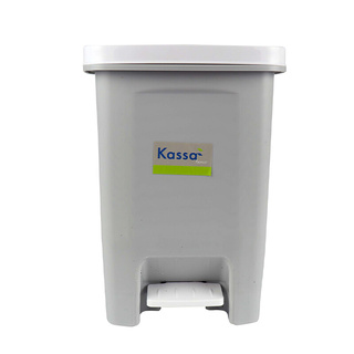 ราคาพิเศษ!! ถังขยะ K&amp;H คาซ่าโฮม รุ่น 5667 (002952) ความจุ 10 ลิตร สีเทา Garbage &amp; Recycling Bins