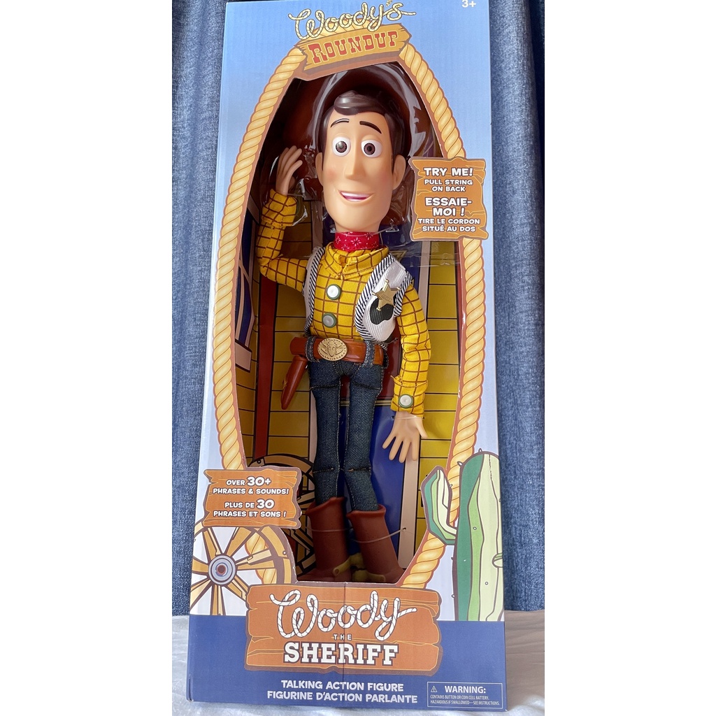 Toy Story 3 Woody The sheriff cowboy Disney Real Clothes Talking Action ...