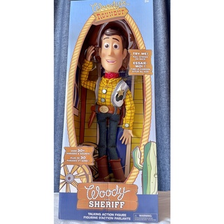 Toy Story 3 Woody The sheriff cowboy Disney Real Clothes Talking Action Figure 40 cm