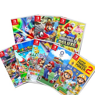 NINTENDOSWITCH: แผ่นเกม Nintendo Switch Super Mario BEST SELLER ภาคขายดี (US ASIA) สินค้าพร้อมส่ง