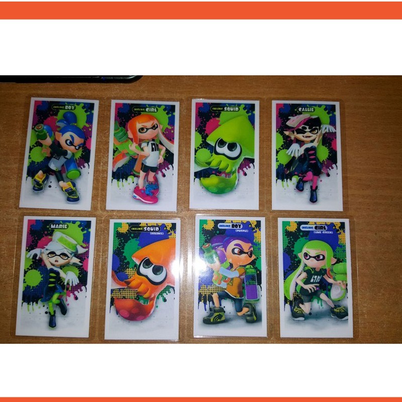 Splatoon  27 ใบแบบซื้อทีละ ใบ ใช้ได้กับทั้งภาค 1 2 3