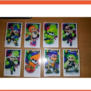 Splatoon 30 ใบแบบซื้อทีละ ใบ ใช้ได้กับทั้งภาค 1 2 3 และ raider