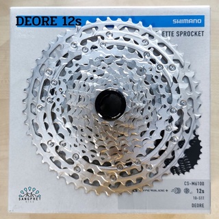 เฟืองจักรยาน Shimano Deore M6100 12สปีด มีกล่อง ศูนย์ไทย | SHIMANO CS-M6100 12s