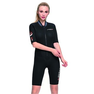 เว็ทสูทดำน้ำ ผู้หญิง CRESSI LADY ENDURANCE SHORT WETSUIT