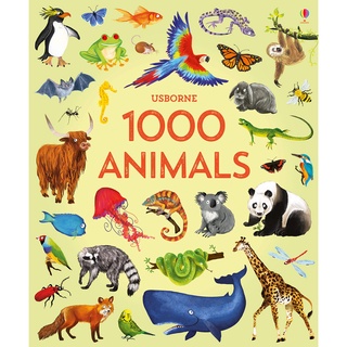 English Book 1000 Animals (1000 Pictures)by Jessica Greenwell หนังสือใหม่#1พร้อมส่ง