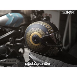 ราคาโปร ลดจัดหนัก !! หมวกกันน็อคคลาสสิค SMK รุ่น Eldorado