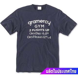 【Hot】ข้อเสนอพิเศษ มวย Gramercy Gym T-Shirt - Boxing Club T Shirts - Vintage Boxing Apparel Workout Tees - Midnight Navy