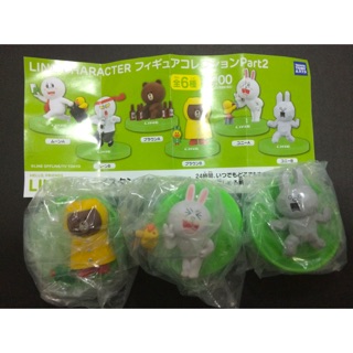 Gashapon กาชาปอง Line Character part 2 ของ🇯🇵แท้ มือ 1