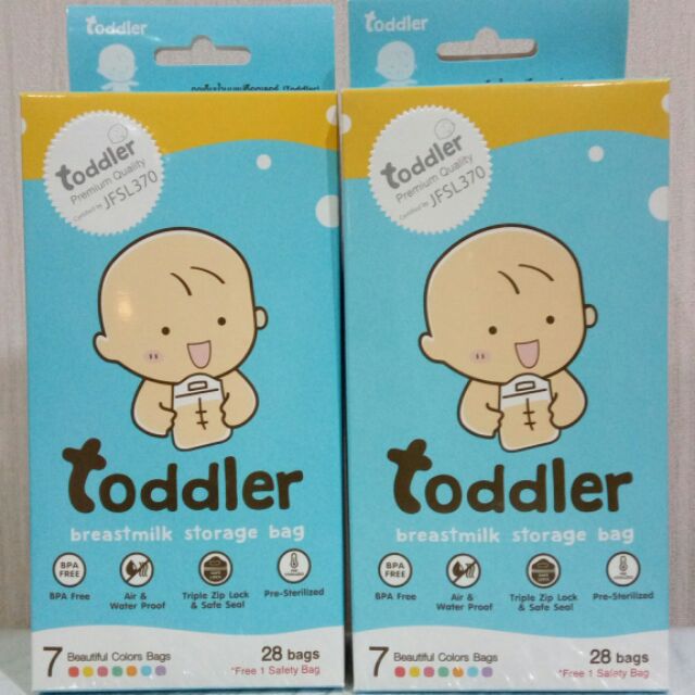 ถุงเก็บน้ำนม toddler ขนาด 9oz