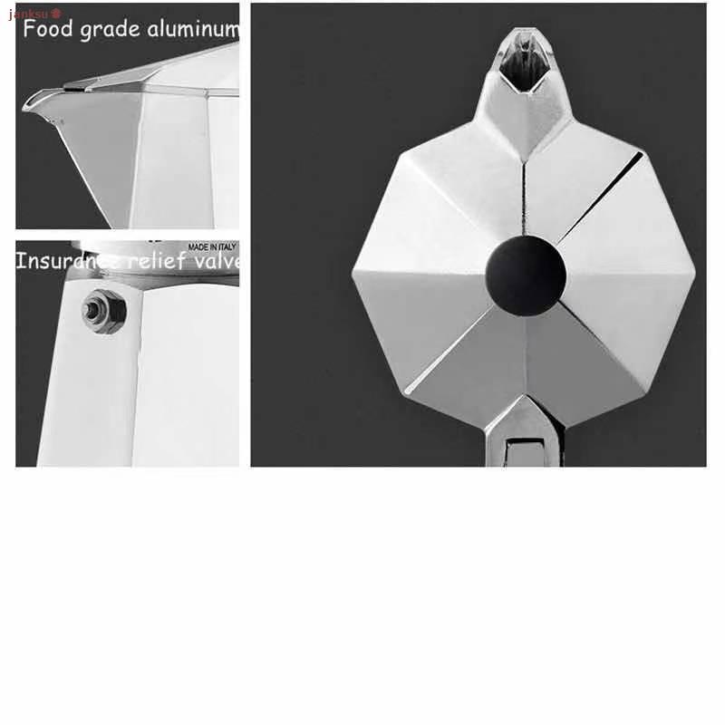 จุดประเทศไทยพร้อมส่งBIALETTI Moka Pot กาต้มกาแฟสด Express ขนาด เครื่อง