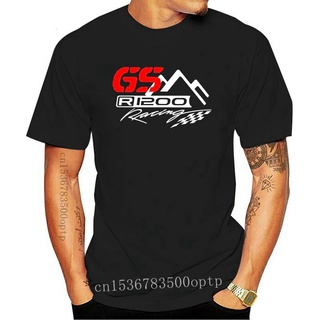 เสื้อยืดแขนสั้นลําลอง ผ้าฝ้าย พิมพ์ลายรถจักรยานยนต์ Motorrtad Gs R1200 Motor Bike Coton Motosport NB321GRE10441