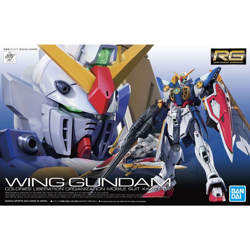 BANDAI 1/144 RG WING GUNDAM