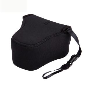 JJC Neoprene Mirrorless Camera Pouch Compact Camera Soft Case Bag for Fujifilm XT10 XM1 XA1 XA2 XA3 XA10 XT20 XT30 + 23mm, 50mm,16-50mm or 18-55mm Lens, Canon M5,M50 + 18-55mm,15-45mm Lens, SX70 HS--Medium (up to 127 x 85 x 130mm)