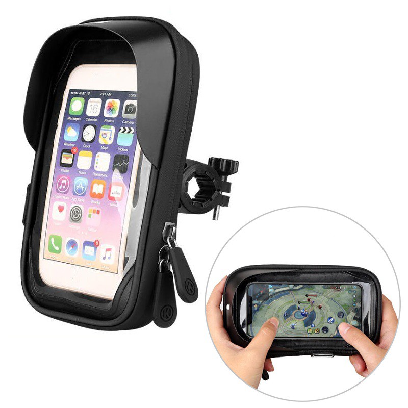 motorcycle phone holder waterproof