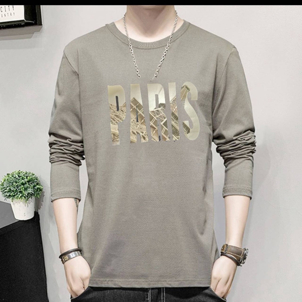 เสื้อคอกลมแขนยาวเนื้อผ้าดีใส่สบาย สินค้าถูกใน Shopee/ 073/+รับประกันคุณภาพสินค้าผ้ายืดนิ่ม ใส่ดีใส่สวยสินค้าราคาราคาส่ง
