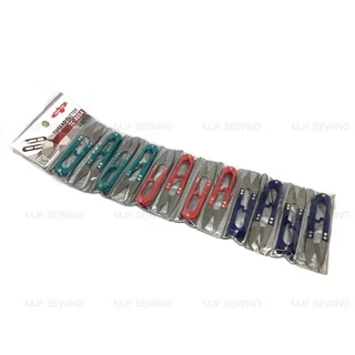 กรรไกรก้ามปู กรรไกรตัดขี้ด้าย กรรไกรตัดเศษด้าย GOLDEN (อย่างดี) 1แพ๊ค 12ชิ้น
