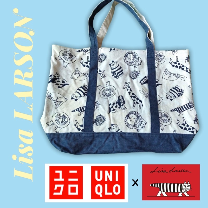 กระเป๋าUniqlo x Lisa LARSON (รวมน้องแมว) มือสอง