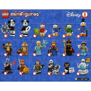 Lego Minifigures Disney Series 2  (มือ 1 แกะซองเช็ค พร้อมซีล) แยกขาย