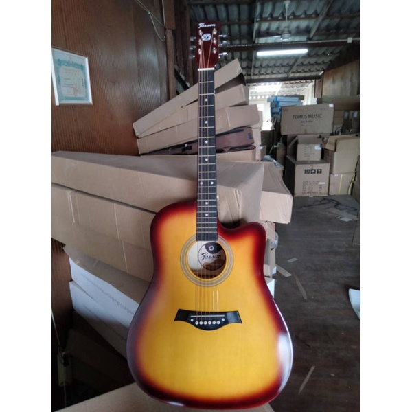 Passion รุ่น APS BPS 41 กีต้าร์โปร่ง ขนาด 41 นิ้ว ตัวใหญ่ไม้แท้ เสียงใส ดีไซน์สวย เล่นง่าย จับง่ายไม