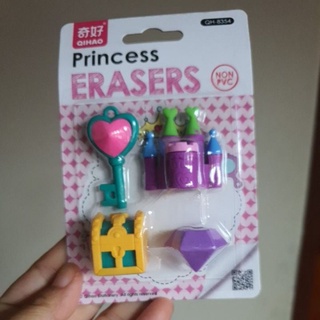 ยางลบแฟนซี Princess Erasers Non PVc ของใหม่ โล๊ะสต้อค