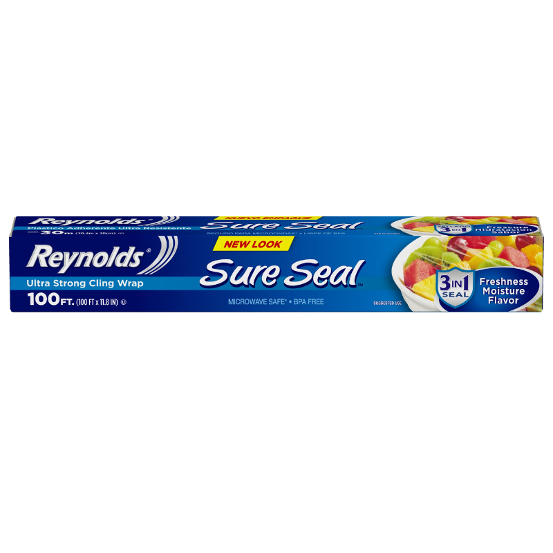 Reynolds เรย์โนลด์ส ฟิล์มถนอมอาหาร 100 ตารางฟุต