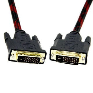 ราคาสาย DVI to DVI  24+1 ความยาว1.5เมตร สายถักคุณภาพอย่างดี(สินค้ามีพร้อมส่ง)