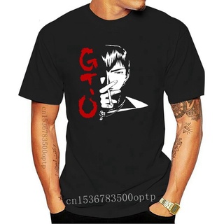 เสื้อยืดผ้าฝ้ายพิมพ์ GTO Onizuka สําหรับผู้ชาย