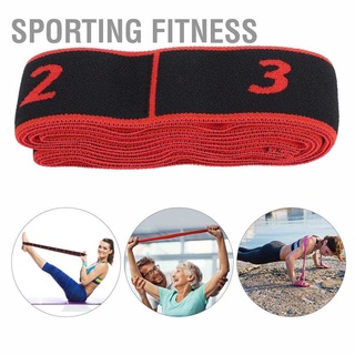 Sporting Fitness Fitness Elastic Bands Resistance Belt Yoga Sling Exercise Accessory for Training