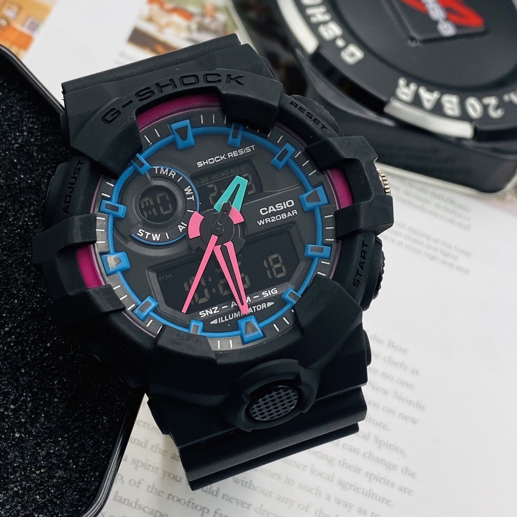 ใหม่ล่าสุด นาฬิกาคาสิโอ จี ช็อค นาฬิกาข้อมือชาย จี ช็อคสุดเท่ห์ สายเร ...