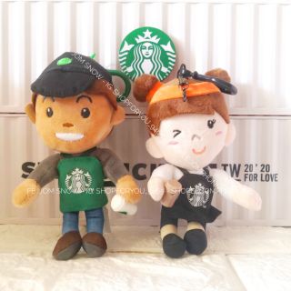 2020 Starbucks China
พวงกุญแจ Bearista Boy &amp; Bearista