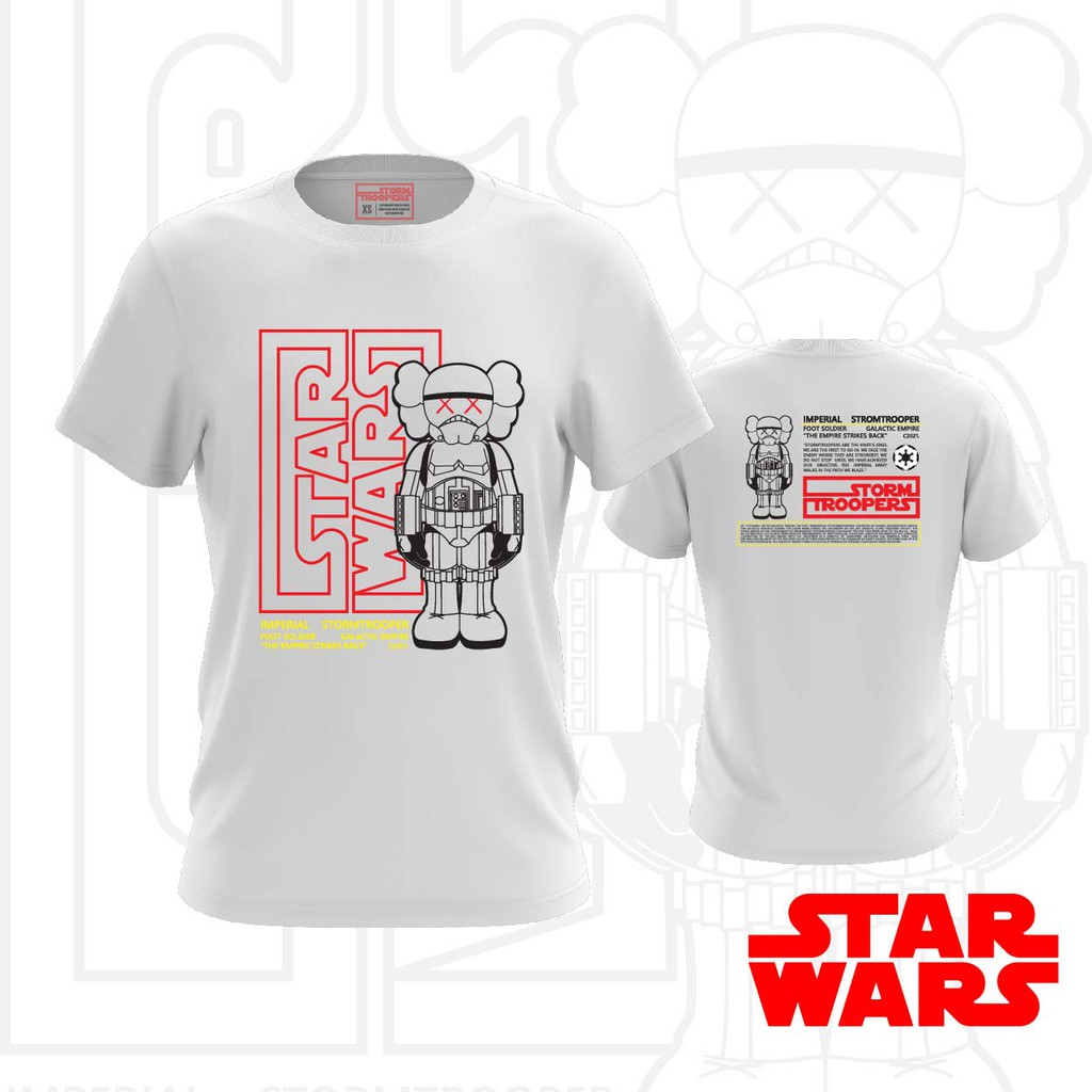 ใหม่!! Kaws x STAR WARS GRAPHIC TSHIRT