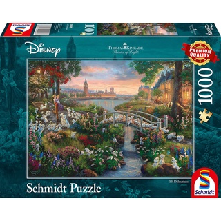 จิ๊กซอว์ Schmidt - Disney 101 Dalmatians  1000 piece  (ของแท้  มีสินค้าพร้อมส่ง)