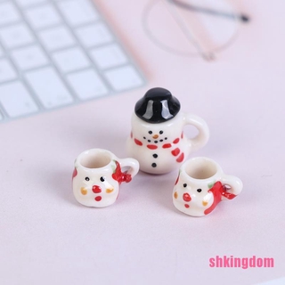( Cshk ) 1 : 12 ถ้วยแก้วเซรามิกขนาดมินิสําหรับตกแต่งบ้านตุ๊กตา Dom