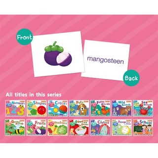 MISBOOK การ์ด Flash Card - Fruits
