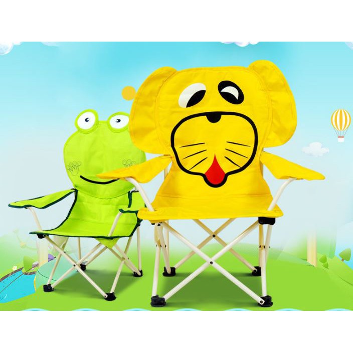 เก้าอี้ เก้าอี้สนาม อี้สนามเด็กรูปสัตว์ พับได้ วัสดุอุปกรณ์แข็งแรง พร้อมถุง รับน้ำหนักได้80โล ส่งไวทุกวัน อุปกรณ์เดินป่า
