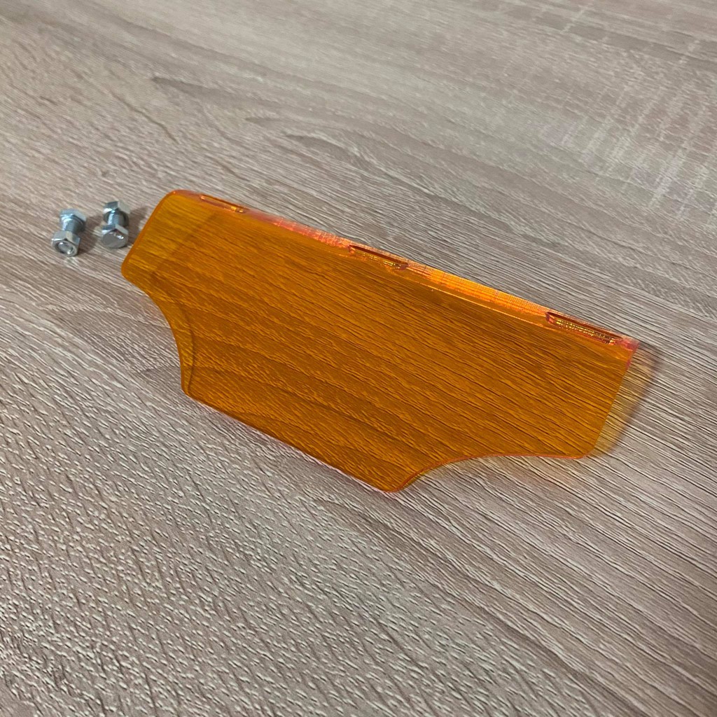 แผ่นกันดีดpcx สำหรับปี2015-2017 HONDA PCX  งานอะคริลิคหนาอย่างดี (มีน๊อตแถม)  มีหลายสีให้เลือก - รูปที่ 3