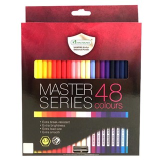 ดินสอสีไม้ Master art Master Series 48 สี 48 แท่ง