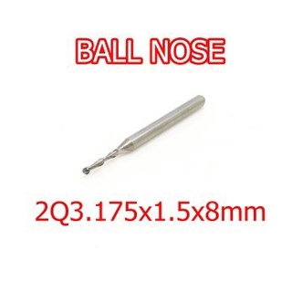 BallNose EndMill 3.175*1.5*8mm.