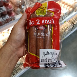 ecook กุนเชียง ซื้อ2 ( แถม1 ในแพค ) s kornkhean cn sausage ขนาด 135g