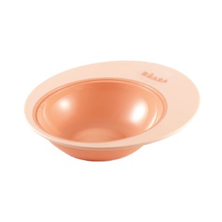 BEABA ชามป้อนอาหาร "Ellipse" Training plate - NUDE