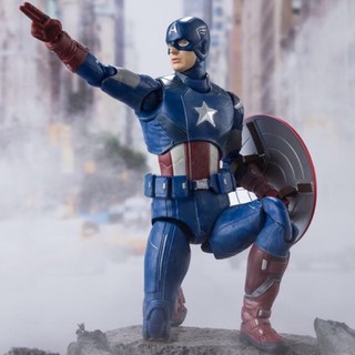 S.H.Figuarts Captain America -《AVENGERS ASSEMBLE》 EDITION - ของแท้สนใจนัดรับได้นะคะ ☺️