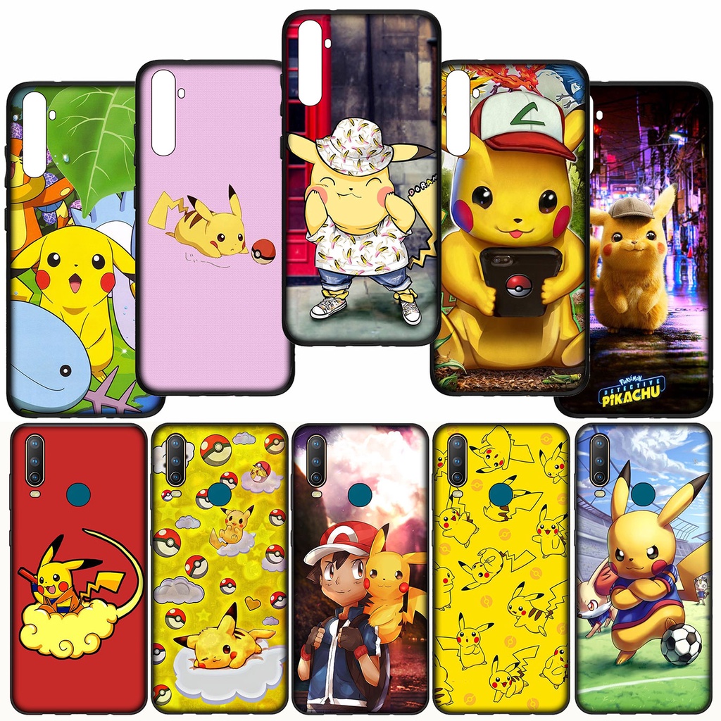 ปลอกซิลิโคน Samsung Galaxy J2 J5 J7 Prime Pro J730 Core J7Prime Cover FC18 cool Pokemon Pikachu เคสโ