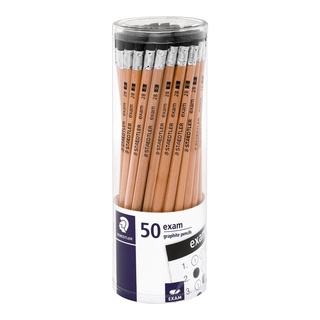 สเต็ดเล่อร์ เอ็กแซม ดินสอ 2B แพ็ค 50 แท่ง101342STAEDLER Exam 2B Pencil 50 Pcs/Pack