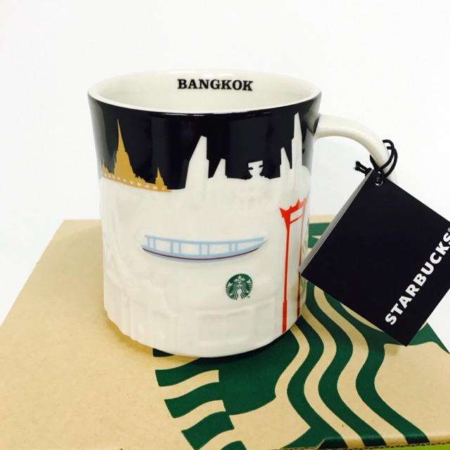 Starbucks mug Bangkok Thailand collection, 16oz.