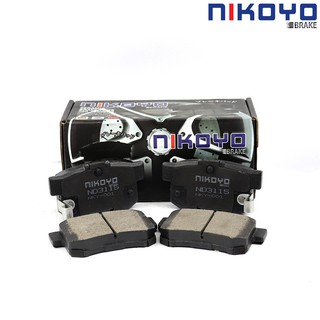  ผ้าเบรคหลัง HONDA CRV GEN2 ปี 2002-2007   ประเภท Ceramic N3115 NIKOYO BRAKE