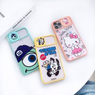 เคสสไลด์ ลายการ์ตูน เคสปิดเลนส์กล้อง